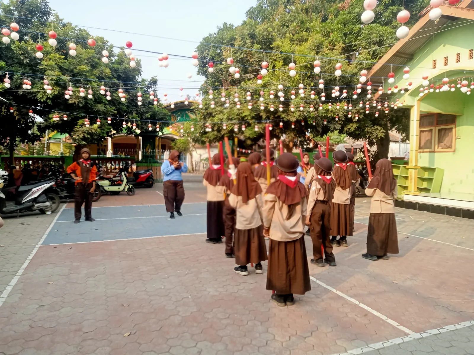 Ekstrakurikuler Pramuka di SD Negeri 1 Alasmalang